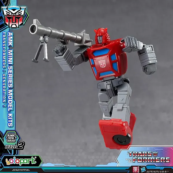 TRANSFORMERS GENERATIONS ONE AMK MINI SERIES PLASTIC MODEL KIT WAVE 2 CLIFFJUMPER 11 CM